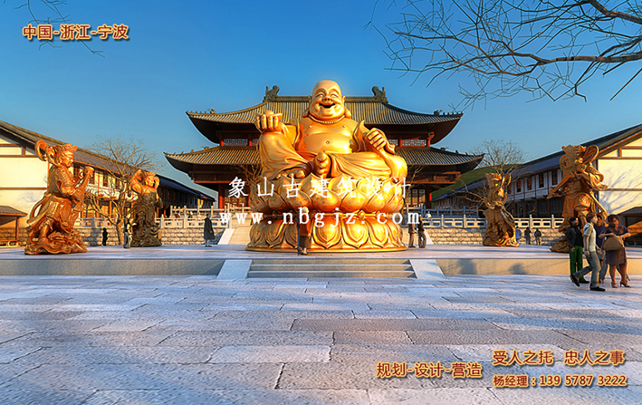 寺廟建筑與杭州自然地貌的共生設計及地形利用策略