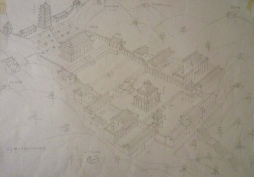 傳統(tǒng)寺廟規(guī)劃設(shè)計及寺院圖紙分析
